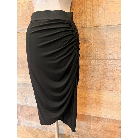 Dolce & Gabbana Drape Detailed Asymmetrical Jersey Skirt Size 42/ US 6/ S - Picture 6 of 12